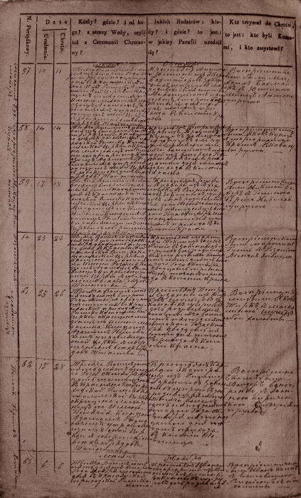 Births 1852 • St. Josef, Krasna