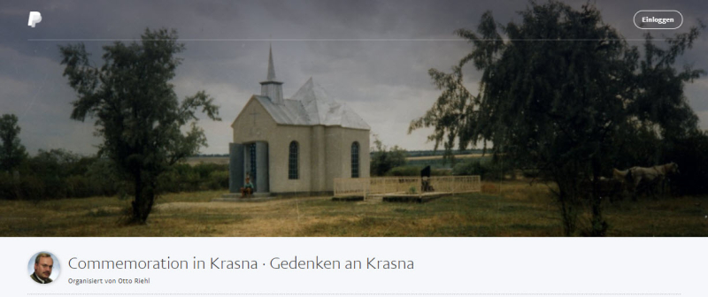 To the donations account for the memorials in Krasna