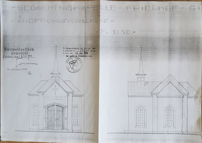 1949 - Строительный чертеж - desenho de construção