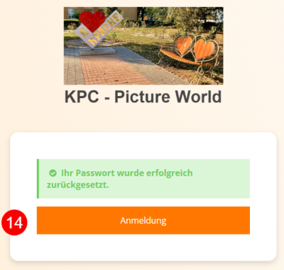  Passwort erfolgreich zurückgesetzt