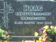 <p>Husband and wife both born in Krasna, Akkerman, Bessarabia, Russia. Grave marker at Polch, Mayen-Koblenz, Palatinate, Germany.<br />
Husband:  Cyrillus Haag, born 1919, son of Isidor and Rosina (Leinz) Haag.<br />
Wife:  Ida (Ternes) Haag, born 1918, daughter of Markus and Philomena Aurora (Steiert) Ternes.<br />
Son-in-law:  Klaus Hartel, born 1940, husband of daughter Lydia Haag.<br />
<br />
Source:  Ralf Nagel<br />
https://ofb.genealogy.net/famreport.php?ofb=krasna&amp;ID=I432&amp;nachname=HAAG</p><p>Haag, Ternes, Hartel</p><p>096-photo-334.jpg</p><p><a href="/_detail/bilder/public/grave_marker/096-photo-334.jpg"><img title="Details" src="/lib/plugins/photogallery/images/details_page.png" width="30" /></a></p>